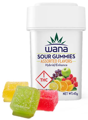 Wana Sour Gummies | Indica 100mg